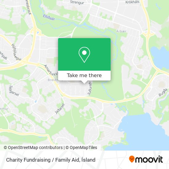 Charity Fundraising / Family Aid map