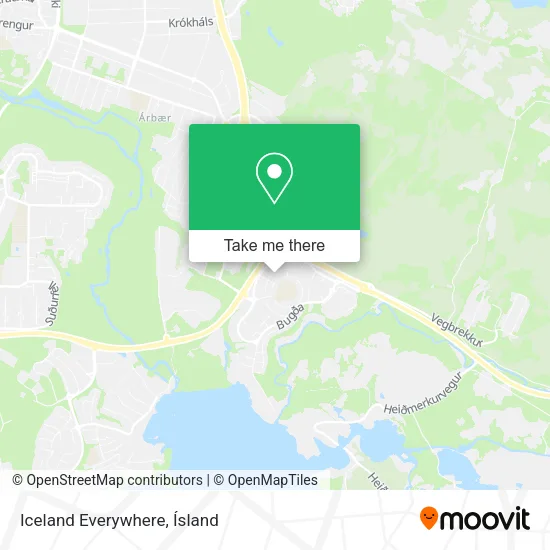 Iceland Everywhere map