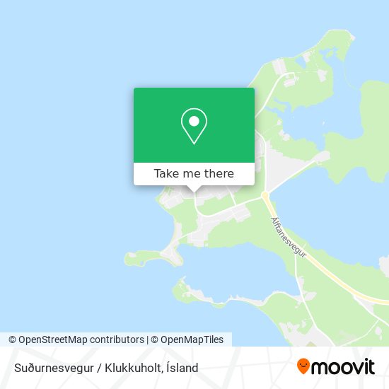 Suðurnesvegur / Klukkuholt map
