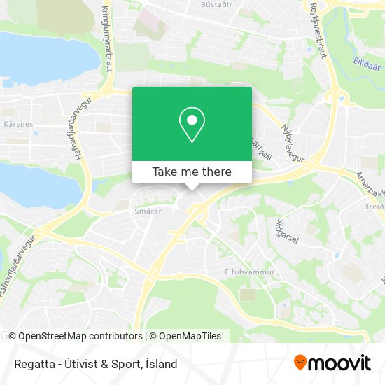 Regatta - Útivist & Sport map
