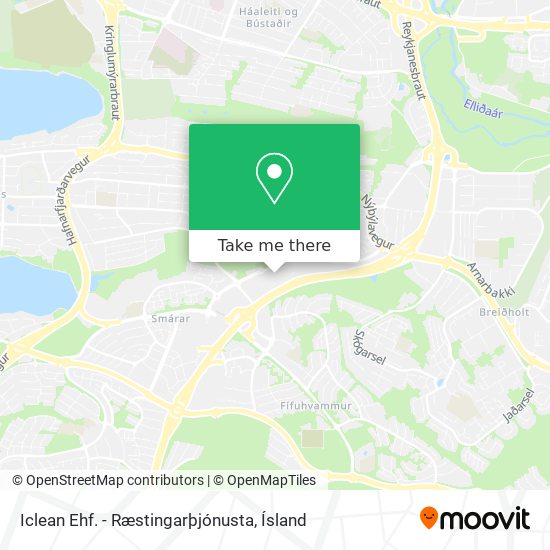 Iclean Ehf. - Ræstingarþjónusta map