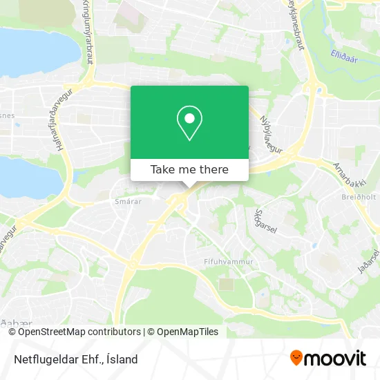 Netflugeldar Ehf. map