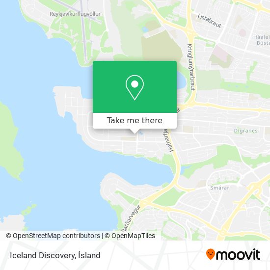 Iceland Discovery map