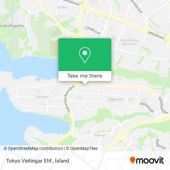 Mapa Tokyo Veitingar Ehf.