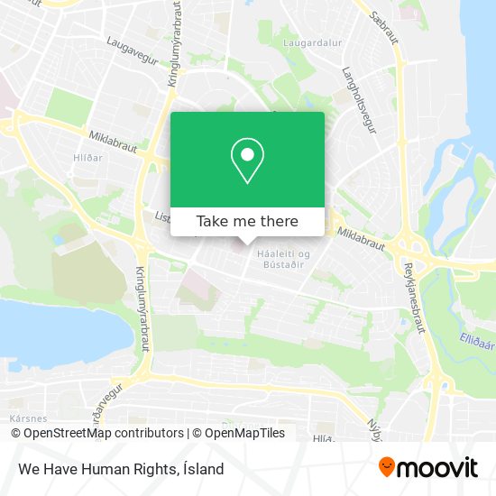 We Have Human Rights map