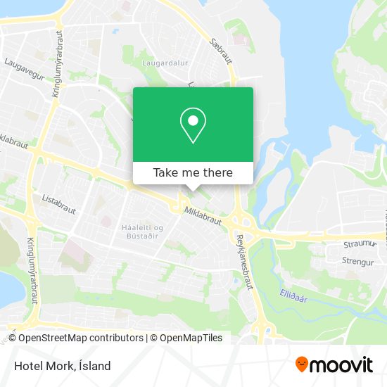 Hotel Mork map