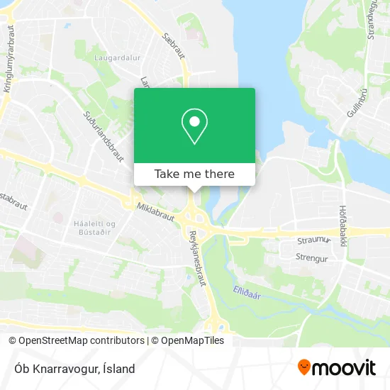 Ób Knarravogur map