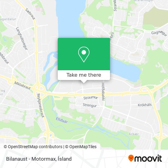 Bilanaust - Motormax map