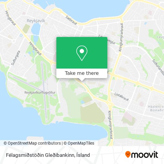 Félagsmiðstöðin Gleðibankinn map