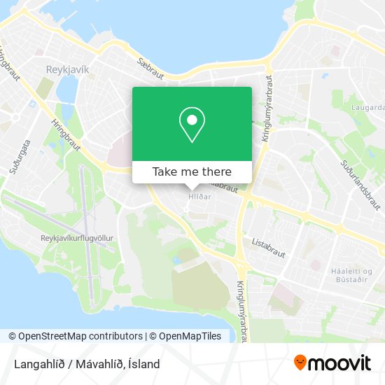 Langahlíð / Mávahlíð map