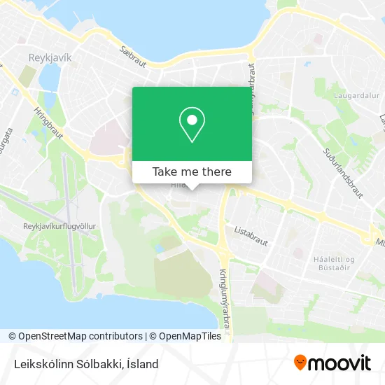 Leikskólinn Sólbakki map