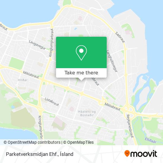 Mapa Parketverksmidjan Ehf.