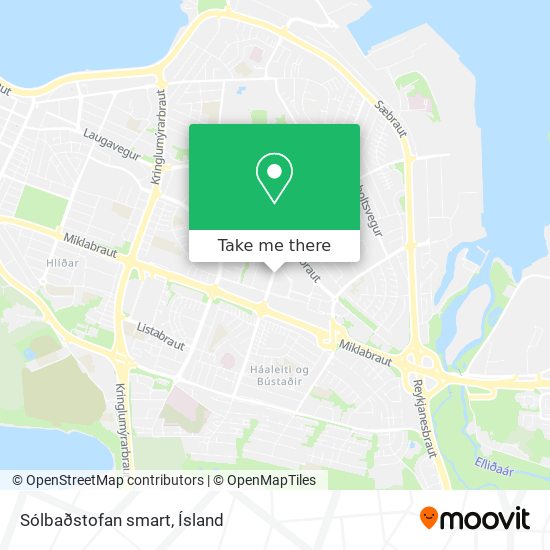 Sólbaðstofan smart map
