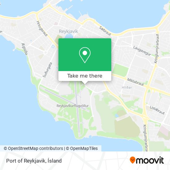 Port of Reykjavik map