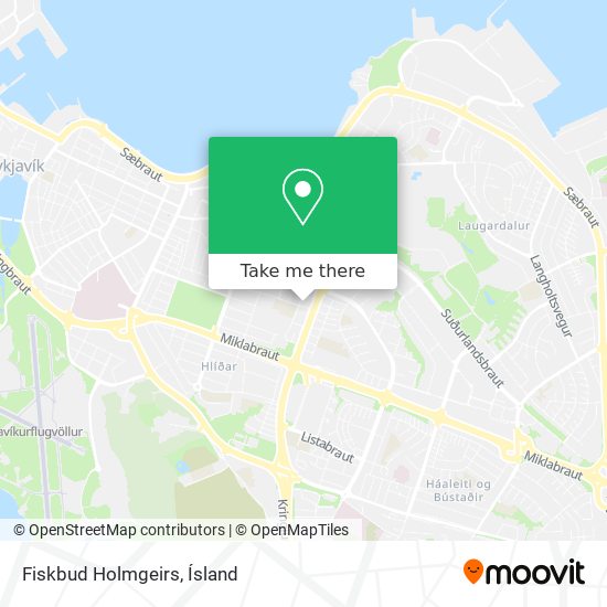 Mapa Fiskbud Holmgeirs