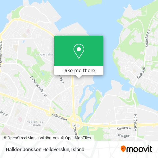 Mapa Halldór Jónsson Heildverslun