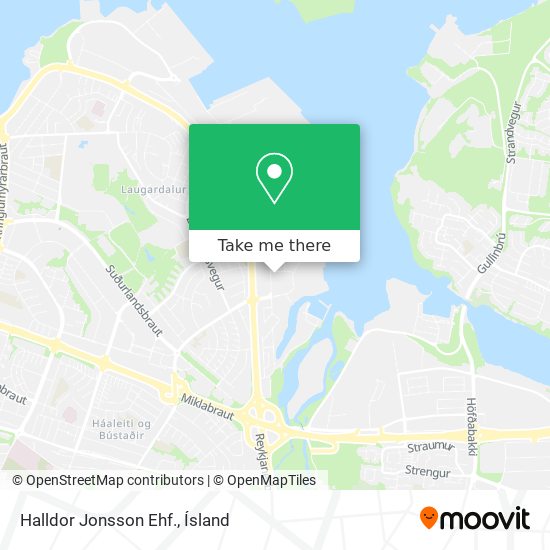 Mapa Halldor Jonsson Ehf.