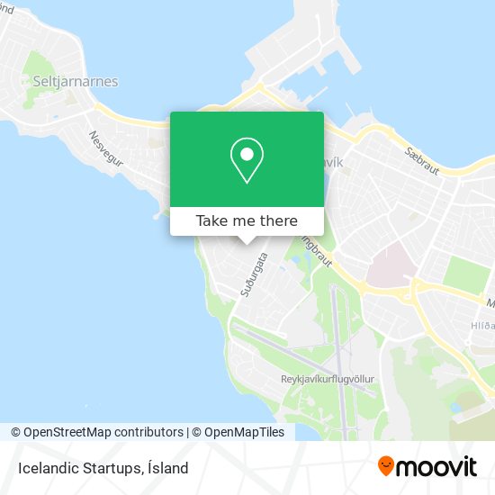 Icelandic Startups map