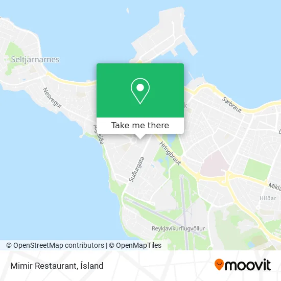 Mimir Restaurant map