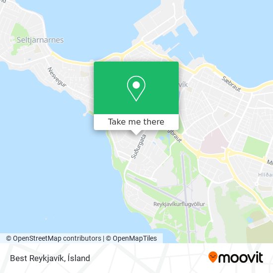 Best Reykjavík map
