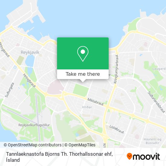 Tannlaeknastofa Bjorns Th. Thorhallssonar ehf map