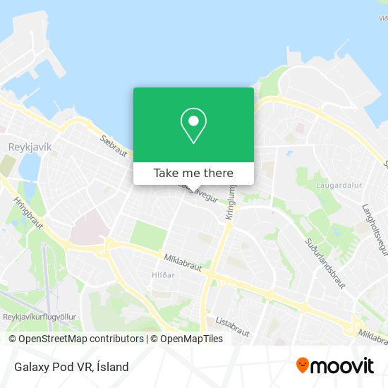 Galaxy Pod VR map