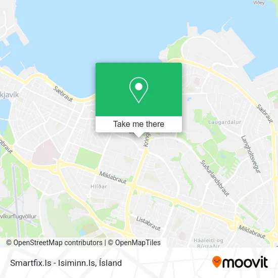Smartfix.Is - Isiminn.Is map