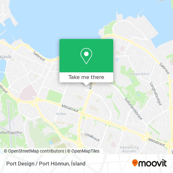 Port Design / Port Hönnun map