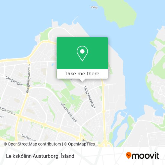 Mapa Leikskólinn Austurborg