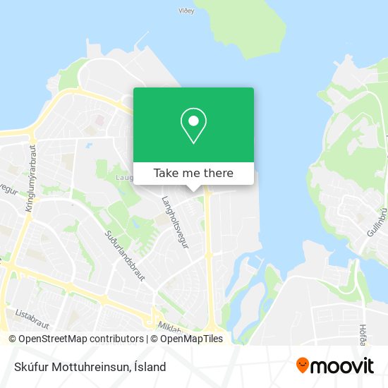 Mapa Skúfur Mottuhreinsun