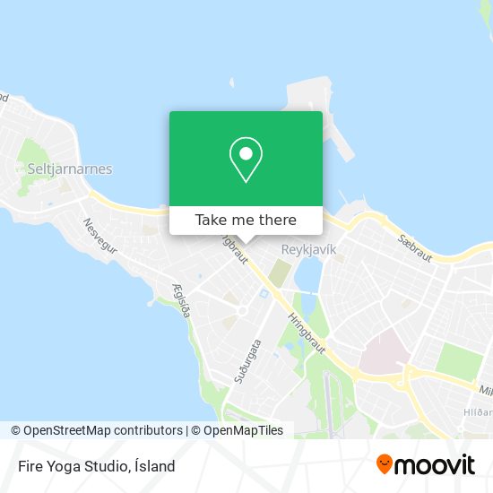 Fire Yoga Studio map