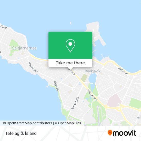 Mapa Tefélagið