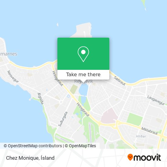 Mapa Chez Monique