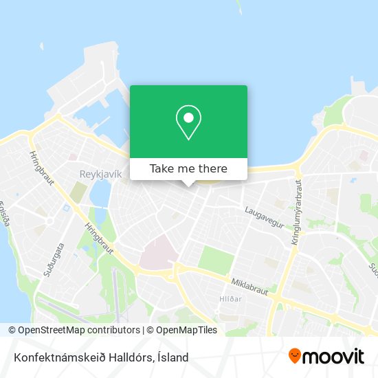 Mapa Konfektnámskeið Halldórs
