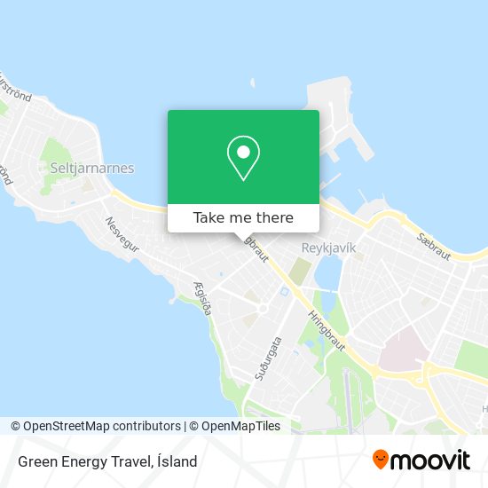 Mapa Green Energy Travel
