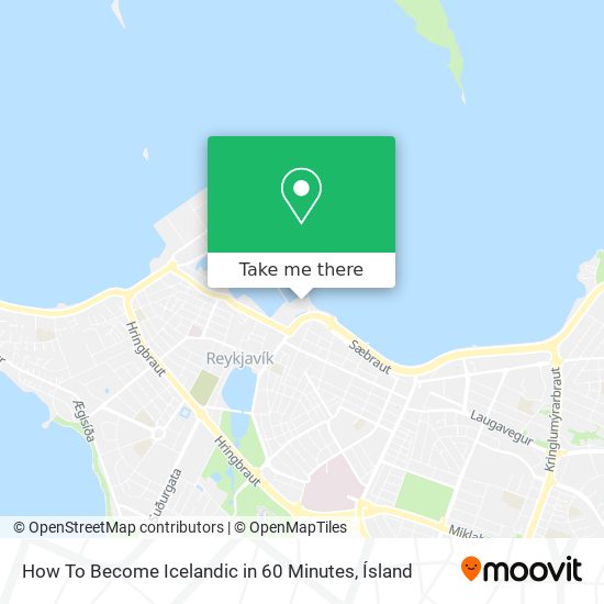 How To Become Icelandic in 60 Minutes map
