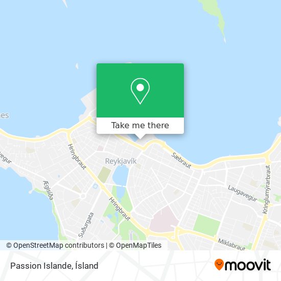 Passion Islande map
