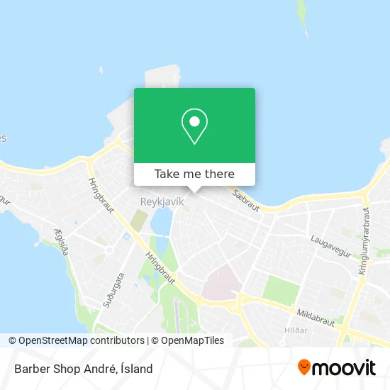 Barber Shop André map