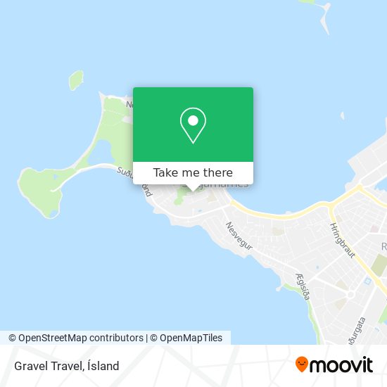 Gravel Travel map