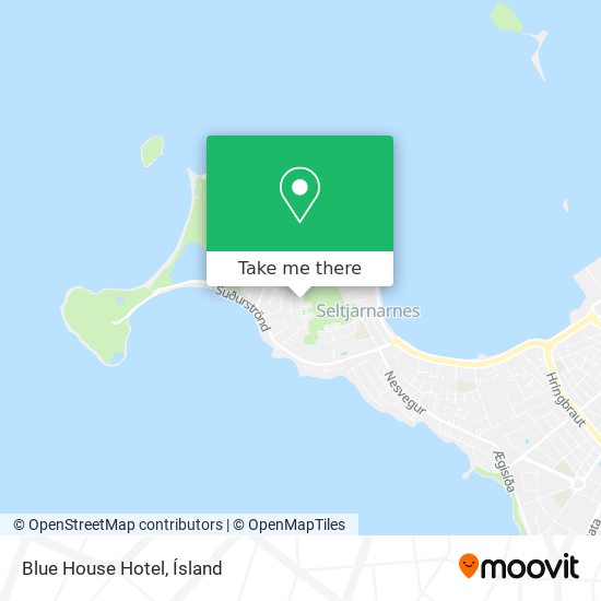 Mapa Blue House Hotel