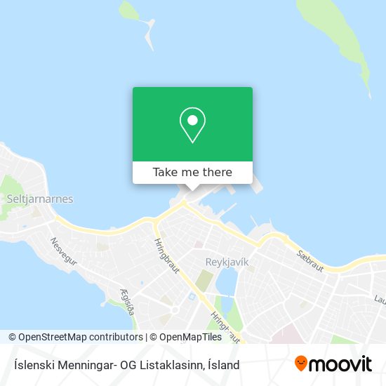 Íslenski Menningar- OG Listaklasinn map