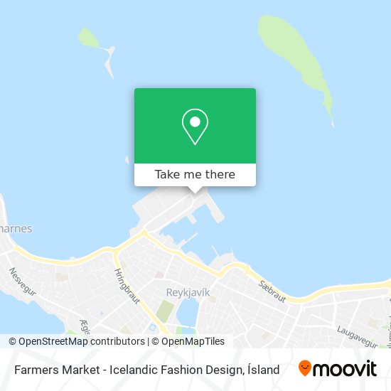 Farmers Market - Icelandic Fashion Design map