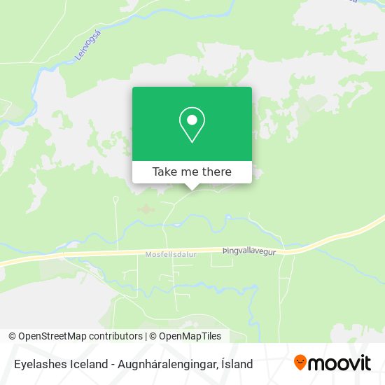 Mapa Eyelashes Iceland - Augnháralengingar