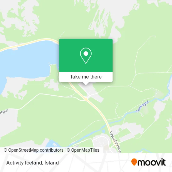 Activity Iceland map