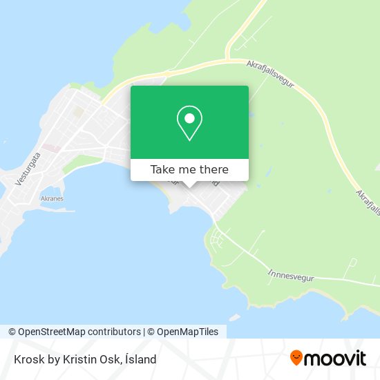 Krosk by Kristin Osk map