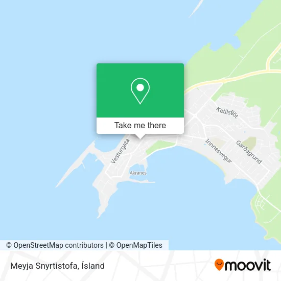Meyja Snyrtistofa map
