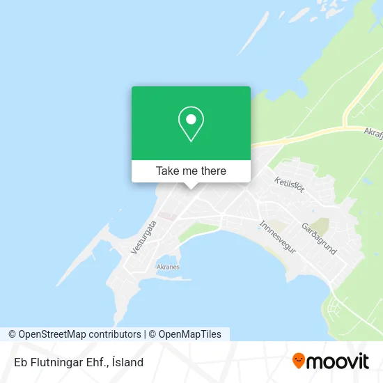 Eb Flutningar Ehf. map