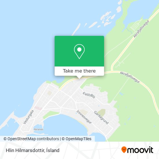 Hlin Hilmarsdottir map