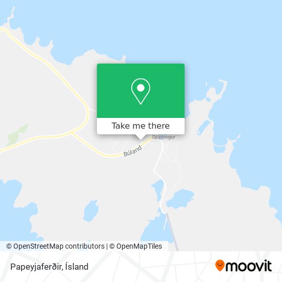 Papeyjaferðir map