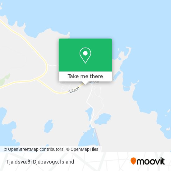 Tjaldsvæði Djúpavogs map